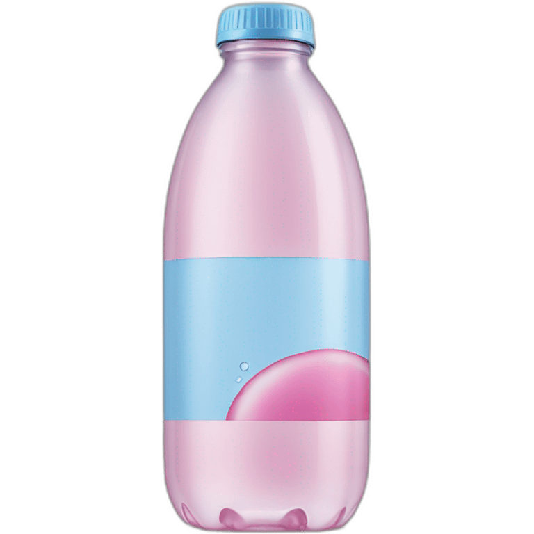 Evian water bottle emoji