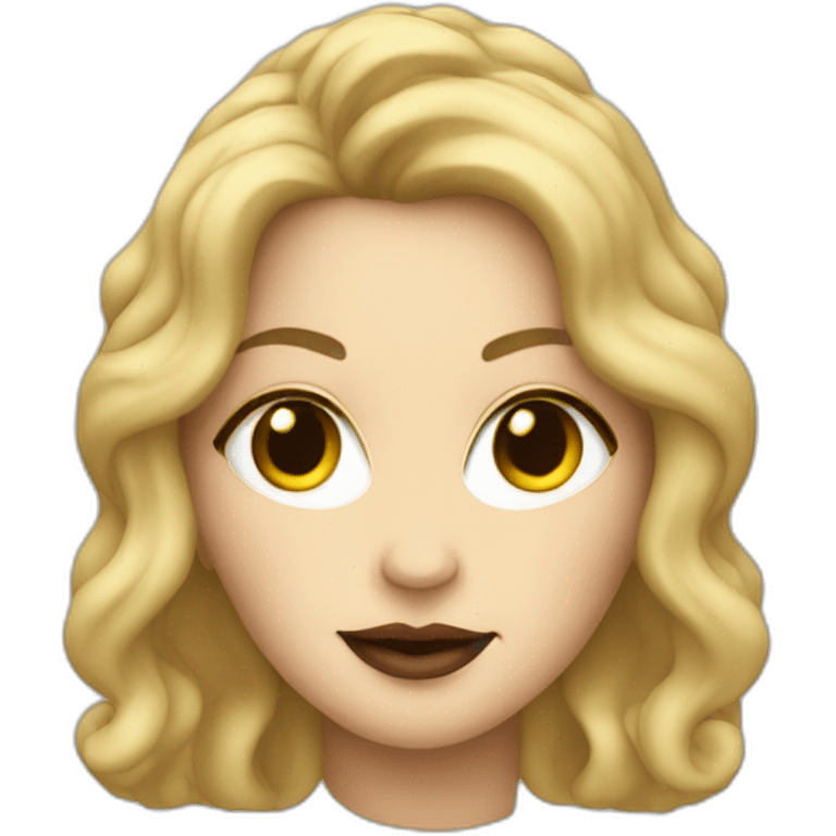 Madonna singer emoji