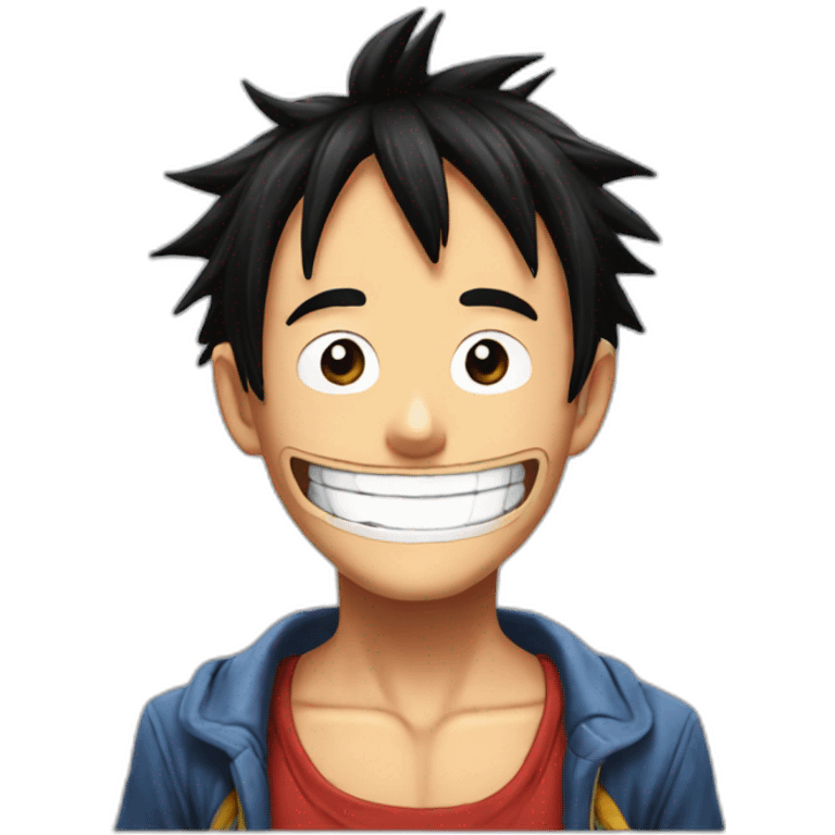 Luffy 🙋‍♂️ emoji