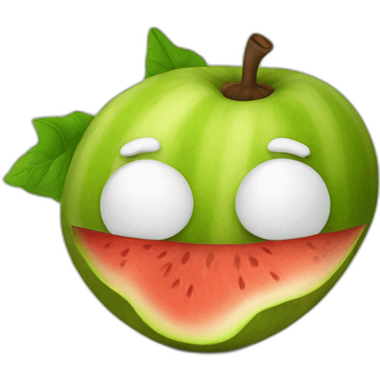 Juicy and stinky fruit emoji