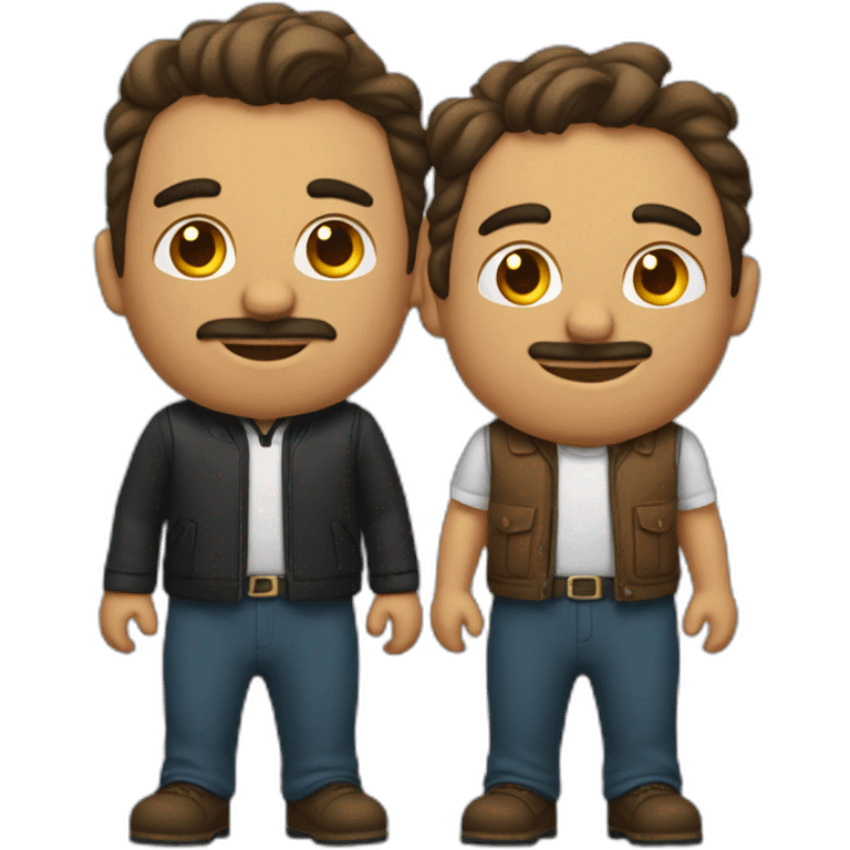 pareja de hombres emoji