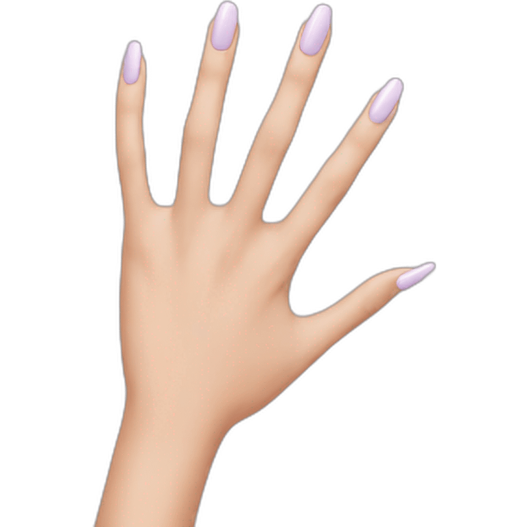 hand manicure emoji