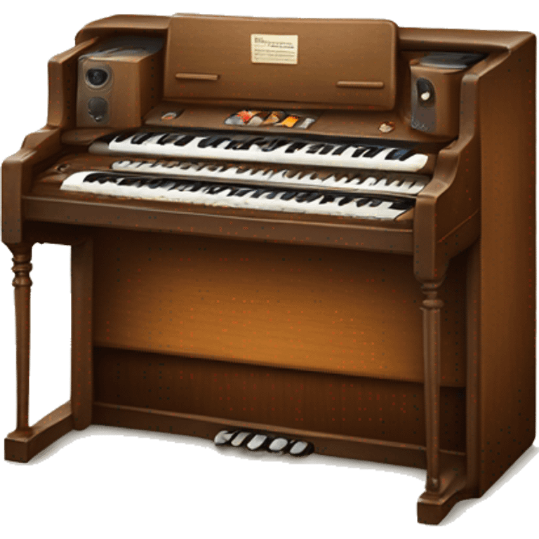 Hammond organ Leslie speaker emoji