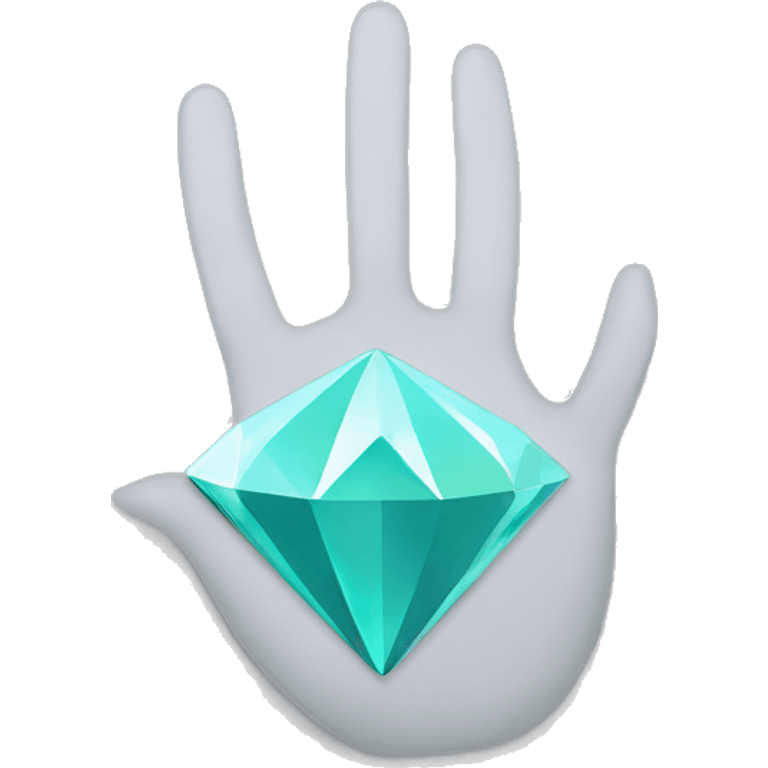 Andrew Tate hand diamond symbol  emoji