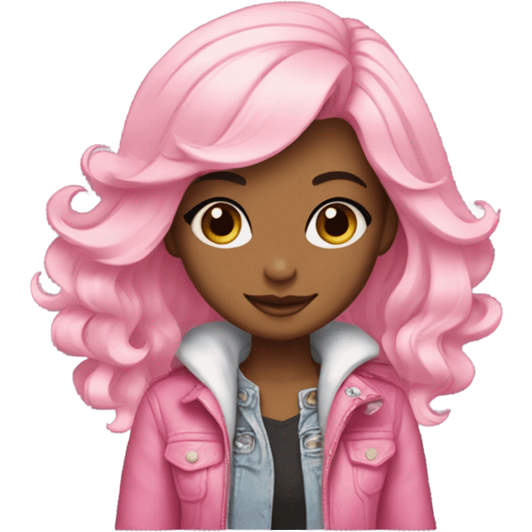 Cute pink it girl stickers  emoji