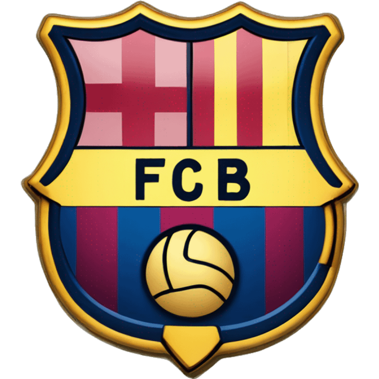 FC Barcelona Logo emoji