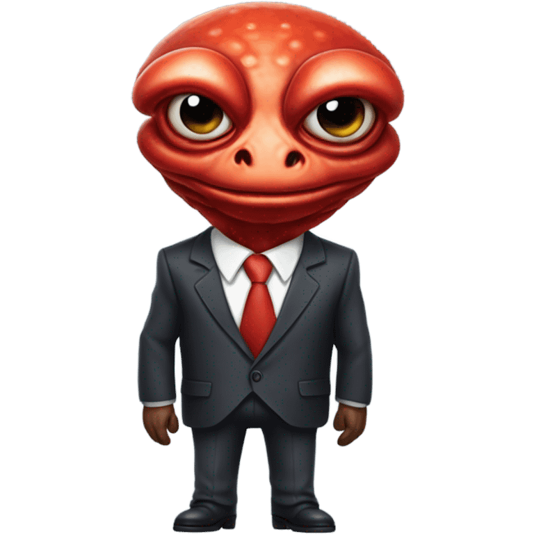 alien red human man crab president emoji