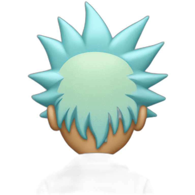 Rick Sanchez from behind emoji