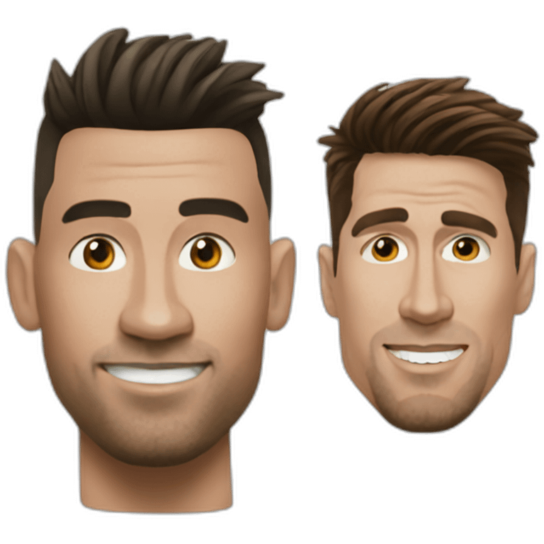 Ronaldo Messi emoji