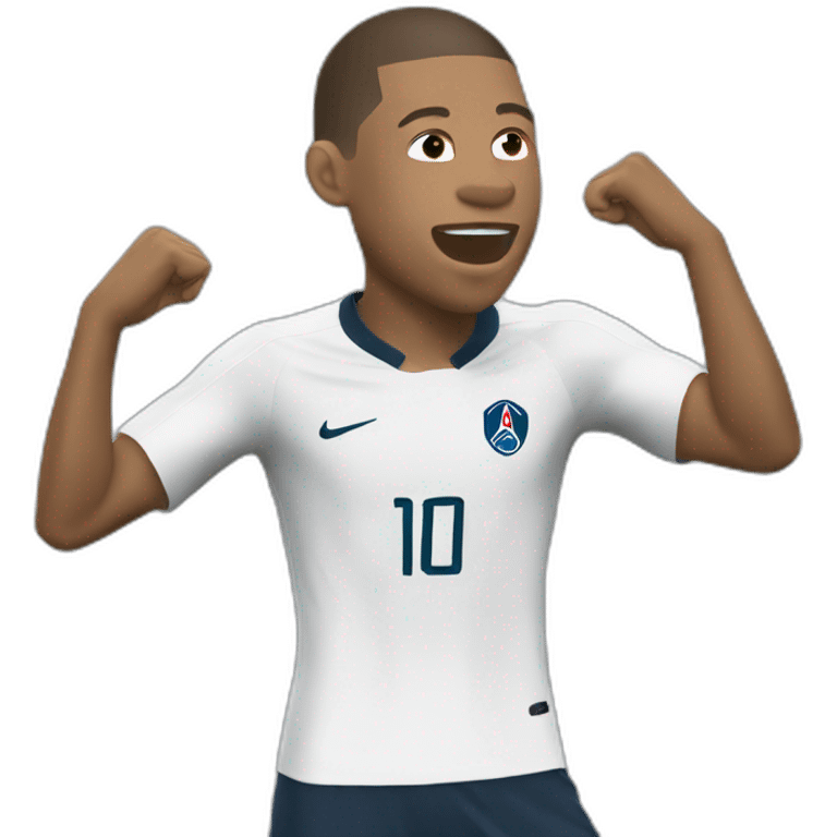 Mbappe qui dab emoji