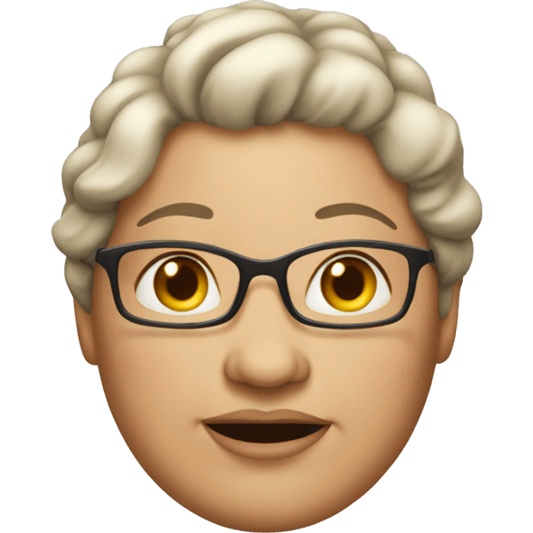 Fat 55 year old woman emoji