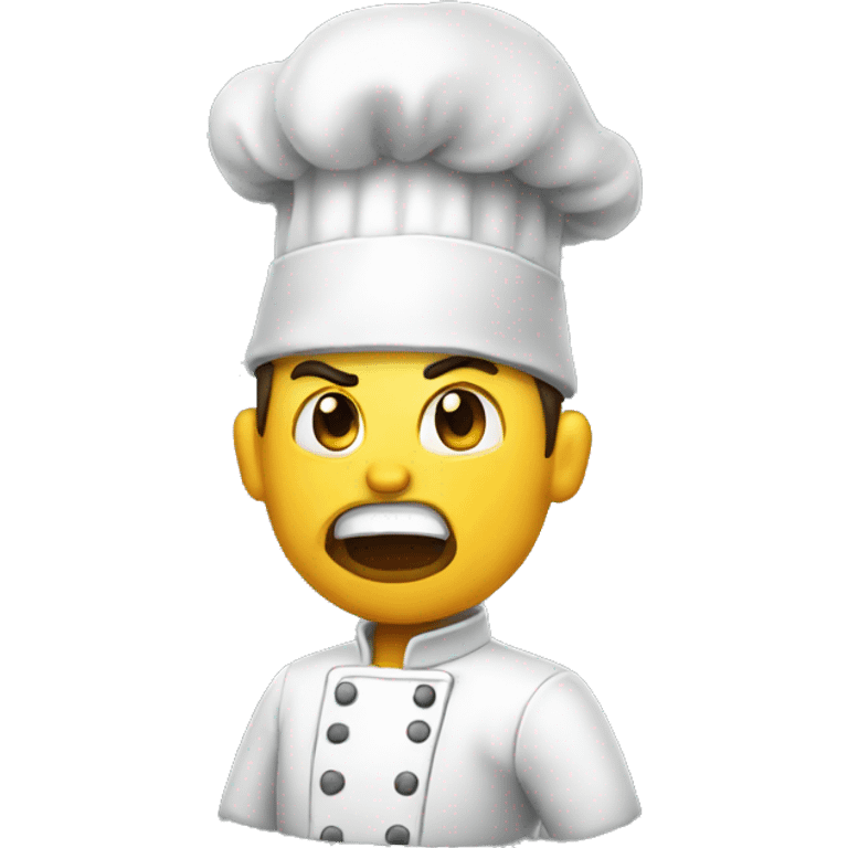 angry chef emoji