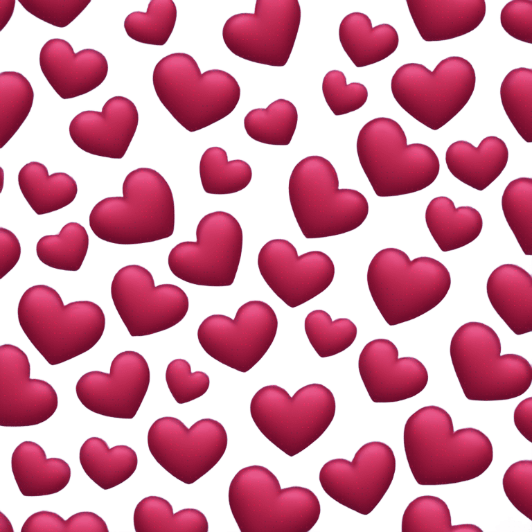 Crimson cosmic heart  emoji