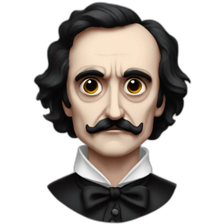 Edgar Allan Poe black metal emoji