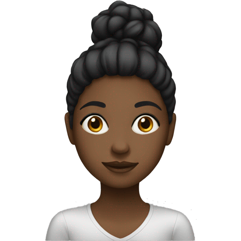 Girl black  emoji