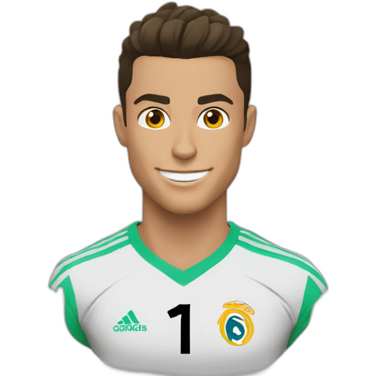 Cristiano Ronaldo y crismi emoji