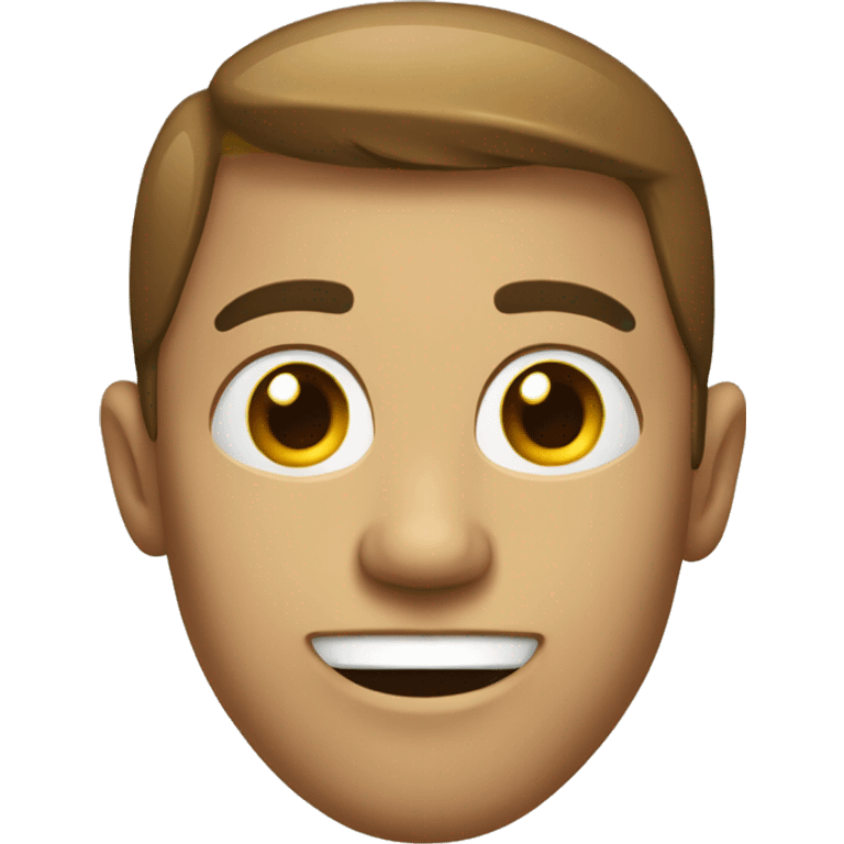 Visage avec une expression gêner  emoji