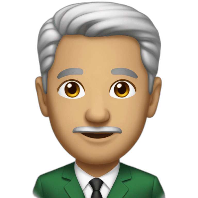 Algerian president  emoji