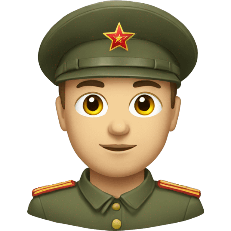 the USSR Soldier emoji