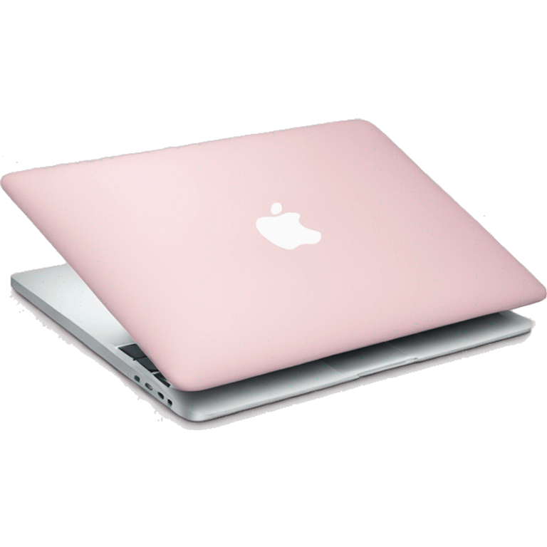 light pink MacBook emoji