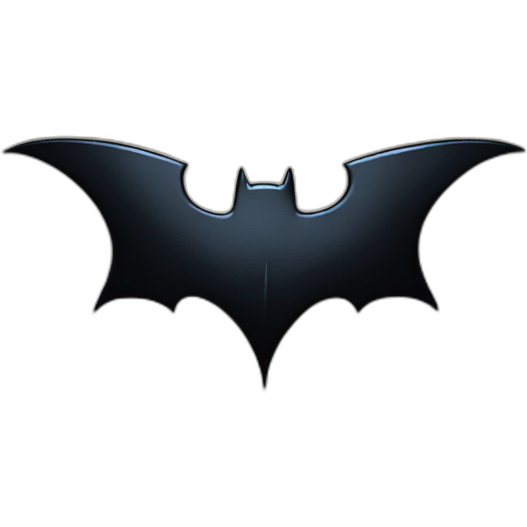 Batman logo Arkham emoji