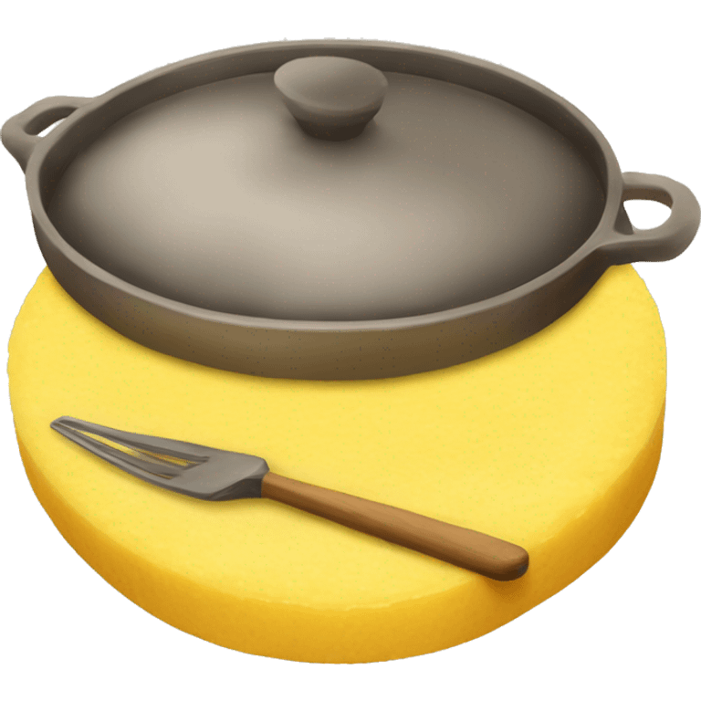 Mamaliga Polenta Romanian dish emoji