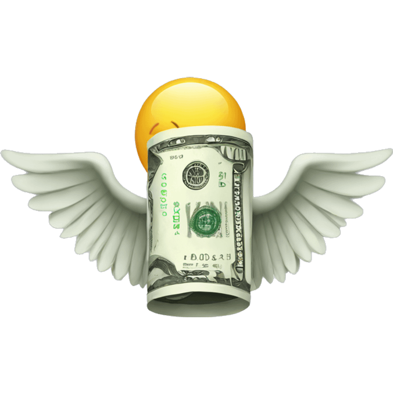 dollars with wings emoji