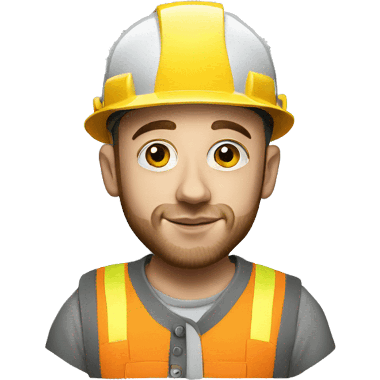 mac miller as construction worker hyperrealism emoji