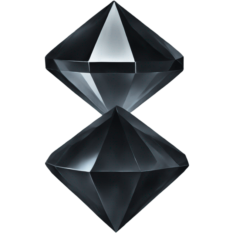 Black diamond emoji