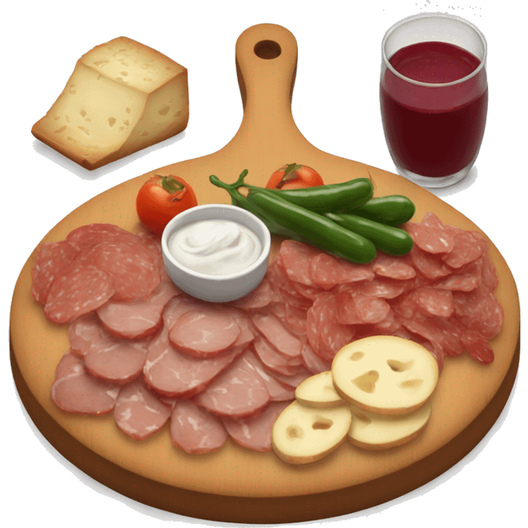 Charcuterie board emoji