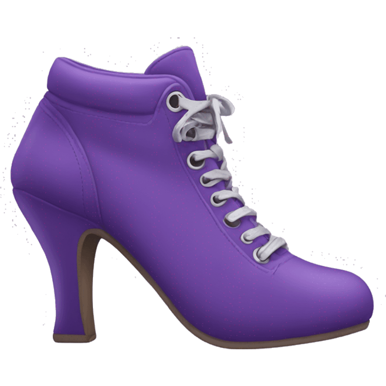 Purple shoes emoji