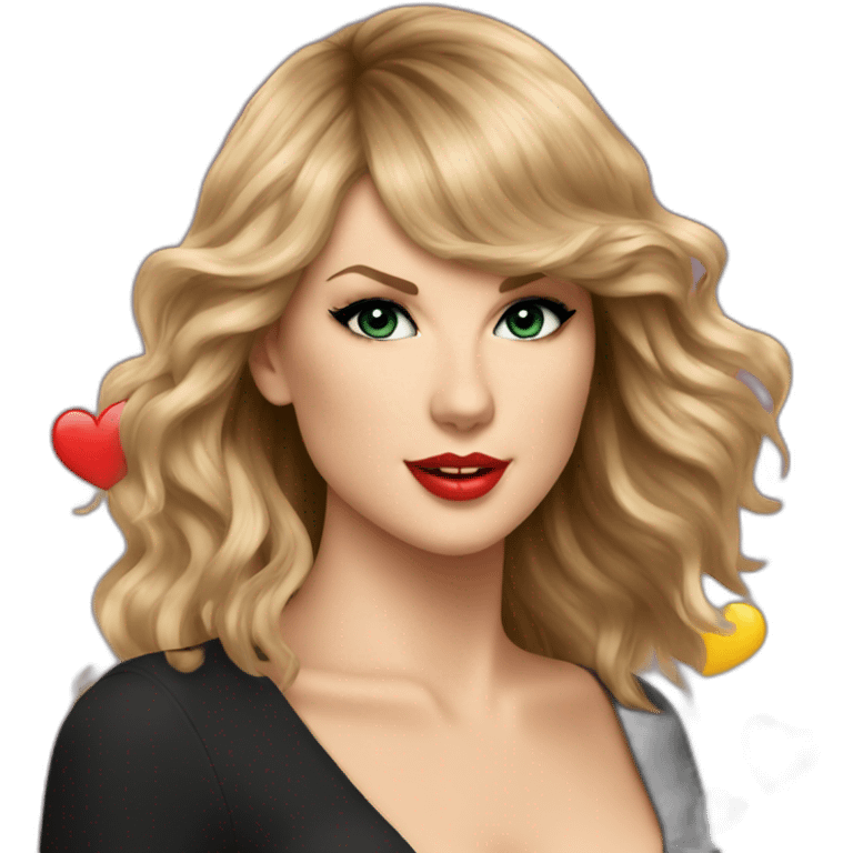 Taylor Swift lover emoji