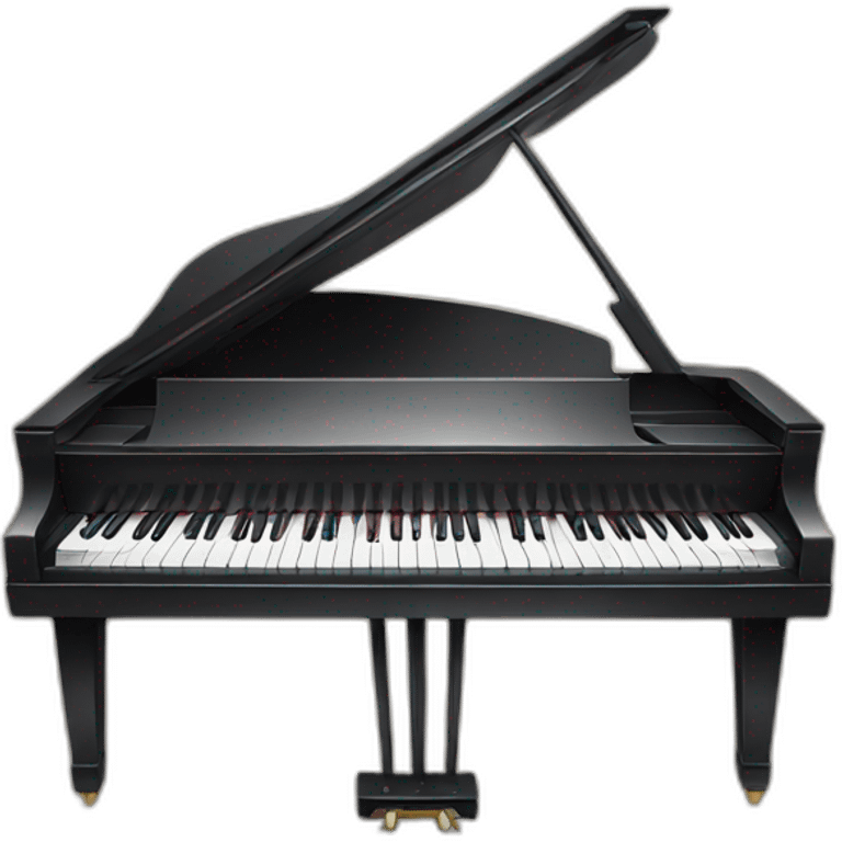 a piano emoji