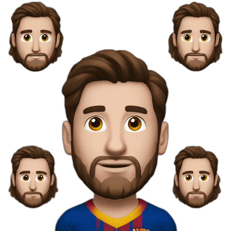 Leo messi cuerpo completo emoji