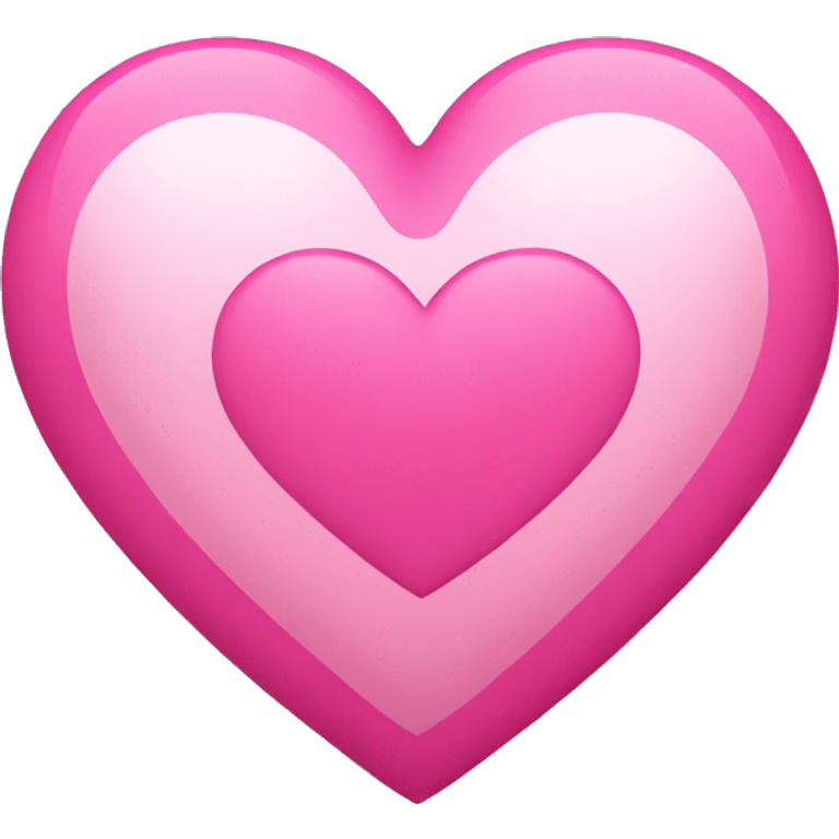 Pink heart  emoji