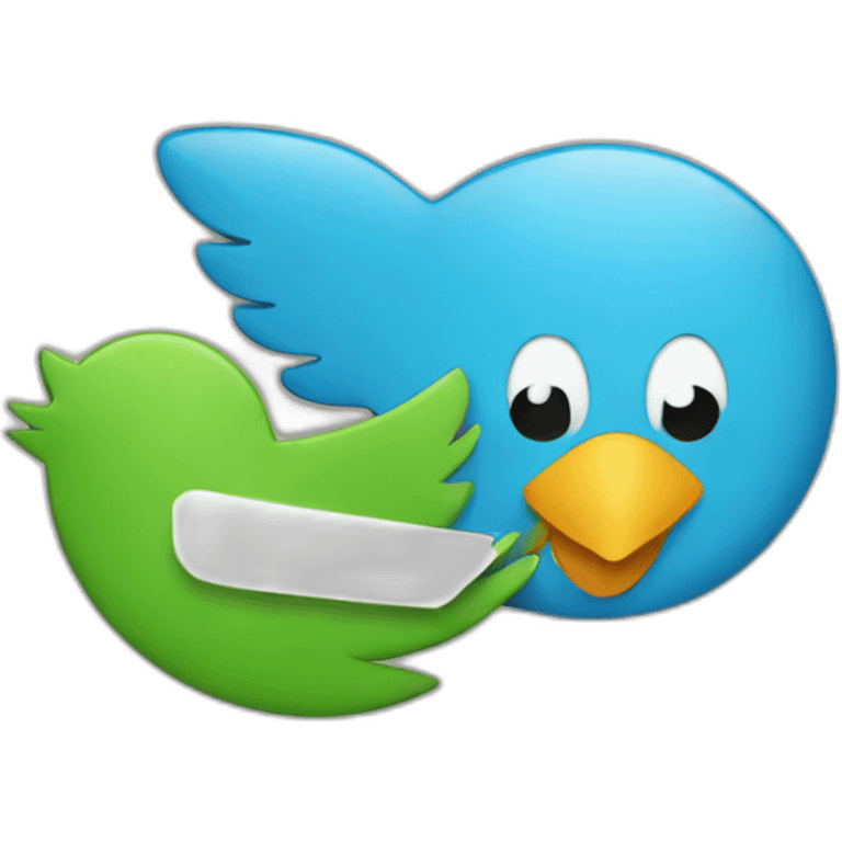 twitter logo emoji