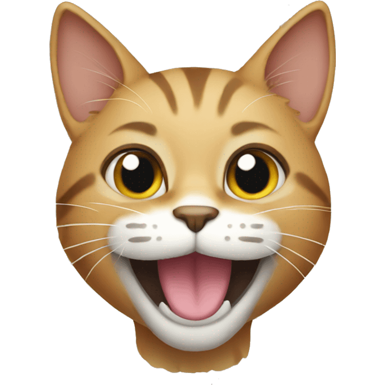 Cat smiling  emoji