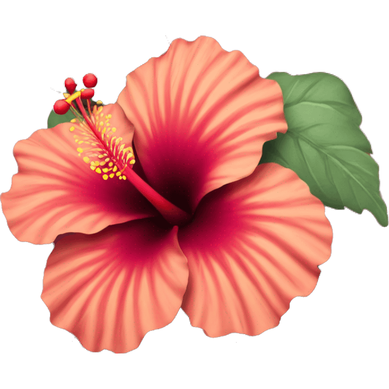 Hibiscus flower emoji