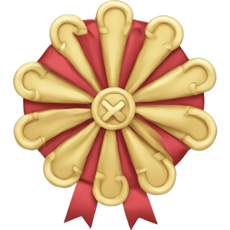 Equestrian rosette emoji