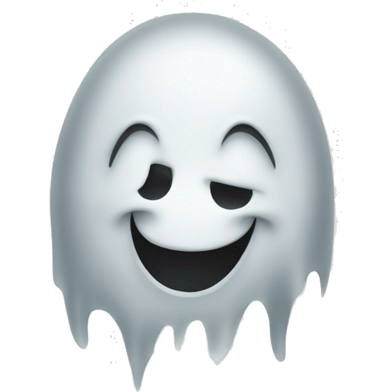 Ghost smilimg emoji