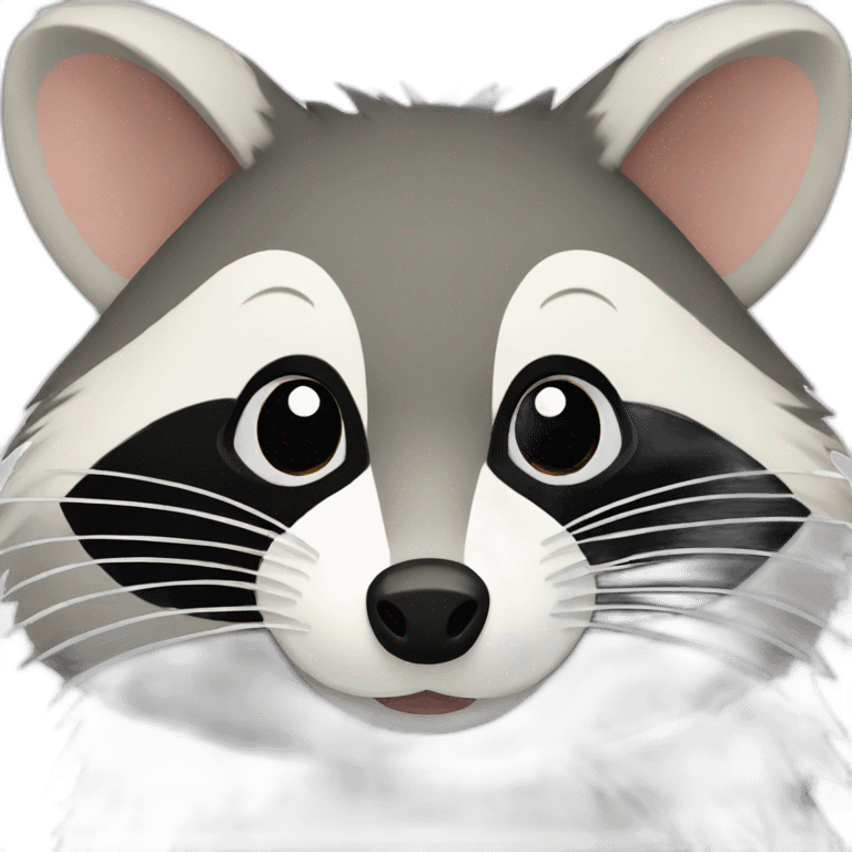 raccoon opossum emoji