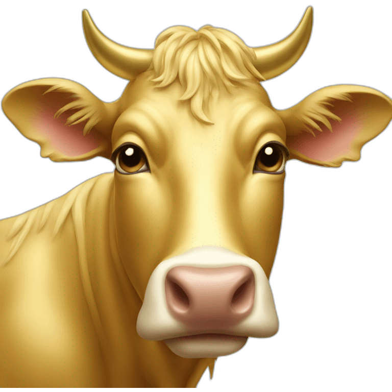 golden cow emoji