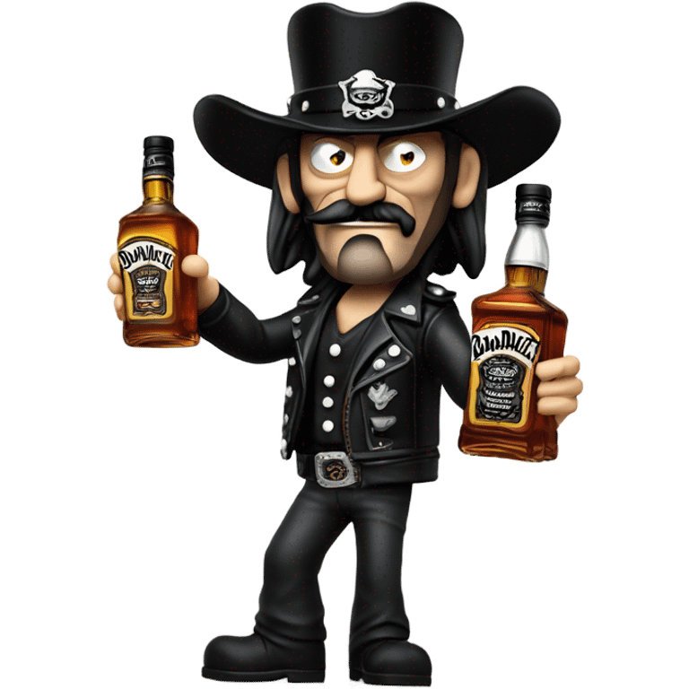 lemmy drinking jack daniels emoji