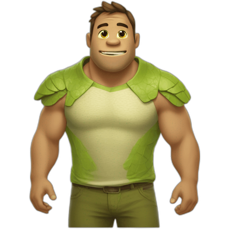 SHERK con la camiseta de peru emoji