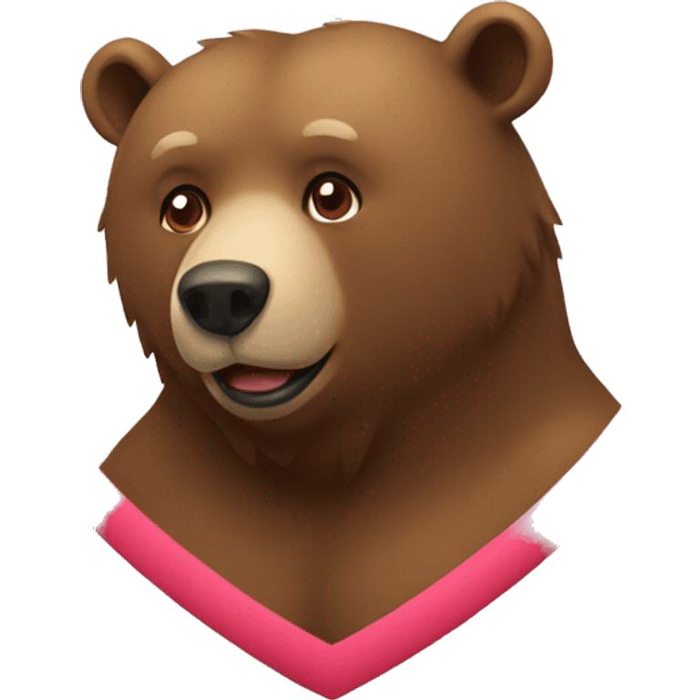 Bear heart emoji