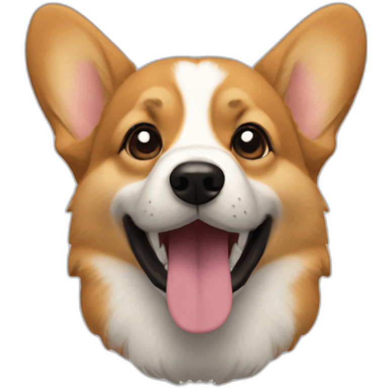 R rated corgi emoji