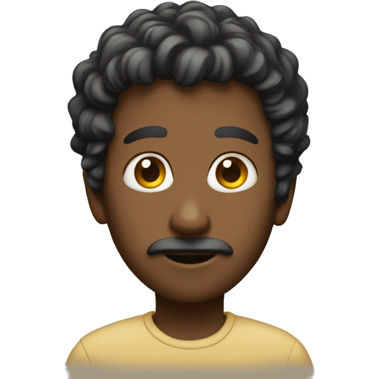 curious person emoji