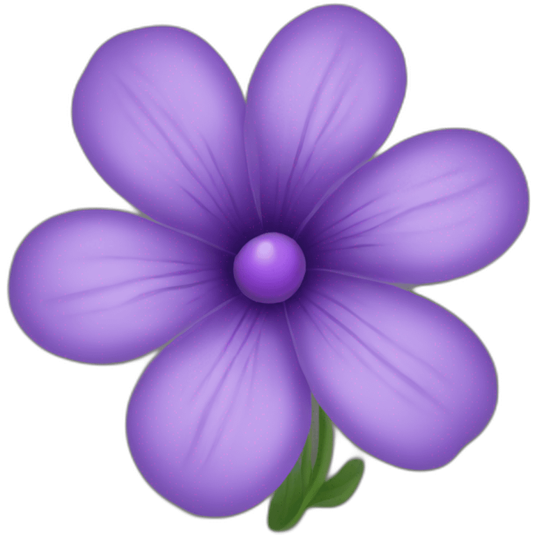 purple flower emoji