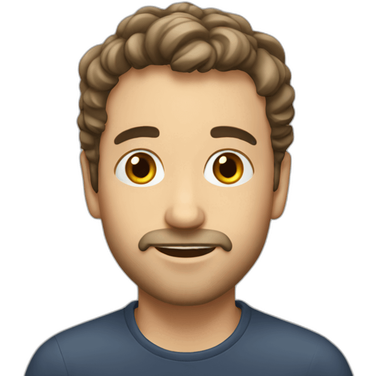 French-guy emoji