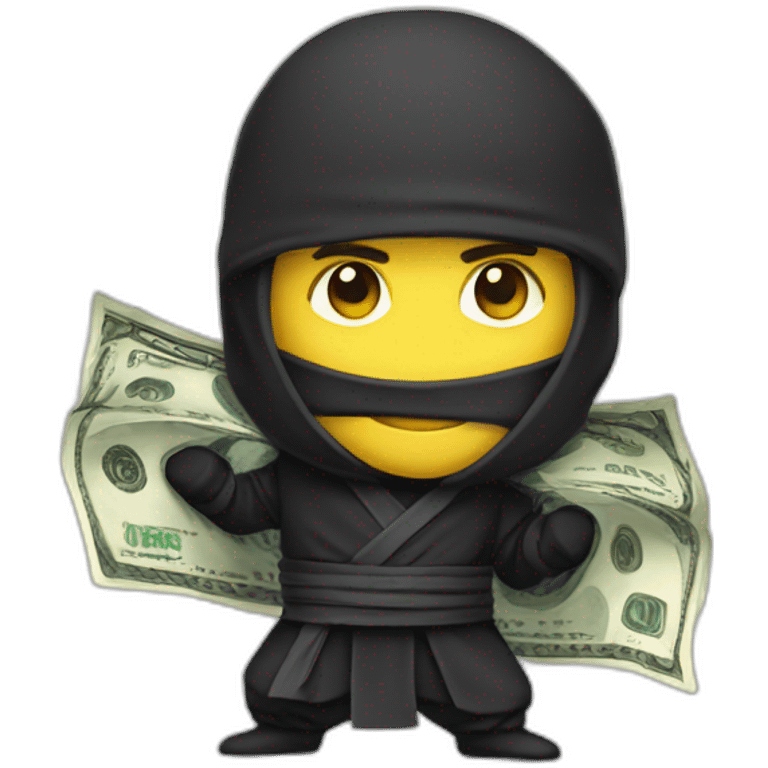 Money ninja emoji